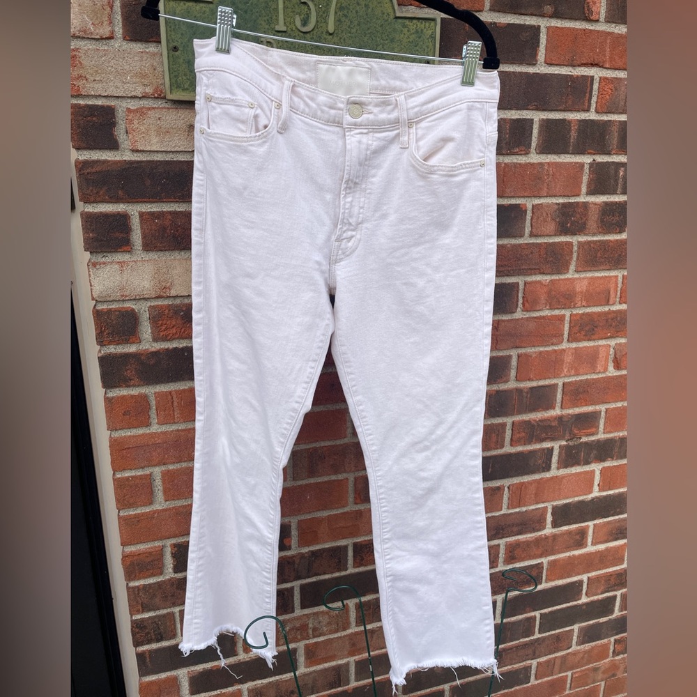 MOTHER Superior The Insider Ankle Fray Women’s Jeans in Act Natural